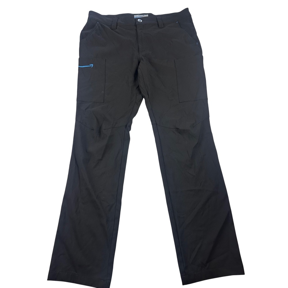 Amazon Cargo Pants Mens Medium Black Luly Yang Design Work Outdoor Tech Pants